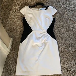 Antonio melani white and black dress